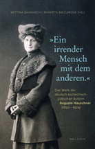 Markéta Balcarová, Bettina Bannasch - "Ein irrender Mensch mit dem anderen."