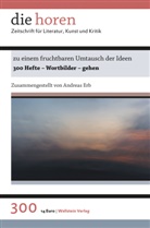Andreas Erb - zu einem fruchtbaren Umtausch der Ideen