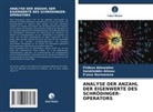 Salokhiddin Alimov, Firdavs Almuratov, Nurmanova, E'zoza Nurmanova - ANALYSE DER ANZAHL DER EIGENWERTE DES SCHRÖDINGER-OPERATORS