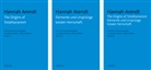 Hannah Arendt, Hanno Berger, Christian Pischel, Elena Stingl, Annette Vowinckel - The Origins of Totalitarianism / Elemente und Ursprünge totaler Herrschaft, 3 Teile
