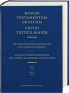 Georg Gäbel, Annette Hüffmeier, Münster Institut für Neutestamentliche Textforschung, Marie-Luise Lakmann, Greg Paulson, Greg Paulson u a... - ECM I.1/1 Matthäusevangelium.Text