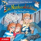 Bettina Göschl, Klaus-Peter Wolf, Uve Teschner - Die Nordseedetektive - Die Verhaftung, 1 Audio-CD (Hörbuch)