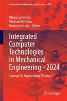 Dmitriy Kritskiy, Dmytro Krytskyi, Oleksii Lytvynov, Vladimir Pavlikov, Volodymyr Pavlikov - Integrated Computer Technologies in Mechanical Engineering - 2024