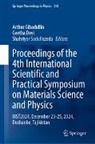 Geetha Devi, Arthur Gibadullin, Shahriyor Sadullozoda - Proceedings of the 4th International Scientific and Practical Symposium on Materials Science and Physics