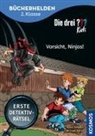 Anne Scheller, Michael Böhm - Die drei ??? Kids, Bücherhelden 2. Klasse, Vorsicht, Ninjas!