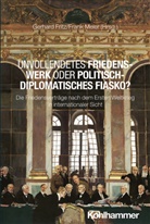 Gerhard Fritz, Meier, Frank Meier - Unvollendetes Friedenswerk oder politisch-diplomatisches Fiasko?