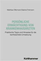 Sabine Finkmann, Matthias Offermanns - Persönliche Ermächtigung von Krankenhausärzten