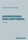 Konrad Freiherr Von Rotberg - Gemeindeordnung Baden-Württemberg