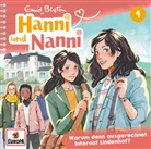 Enid Blyton - Hanni und Nanni (Neue Abenteuer) - Warum denn ausgerechnet Internat Lindenhof?, 1 Audio-CD (Livre audio)