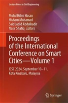 Said Jadid Abdulkadir, Mohd Hilmi Hasan, Said Jadid Abdulkadir et al, Hisham Mohamad, Nasir Shafiq - Proceedings of the International Conference on Smart Cities-Volume 1