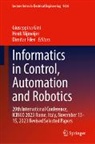 Dimitar Filev, Giuseppina Gini, Henk Nijmeijer - Informatics in Control, Automation and Robotics