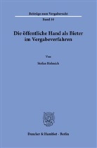 Stefan Helmich - Die öffentliche Hand als Bieter im Vergabeverfahren