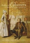 Kevin Murphy, Sally O'Driscoll - Studies in Ephemera Text and Image in Eighteenth-Century Print