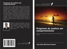 Iván Noé Martínez-Salazar - Programa de análisis del comportamiento