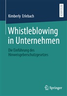 Kimberly Erlebach - Whistleblowing in Unternehmen