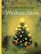 Britta Teckentrup - Der große und der kleine Igel / Weihnachten