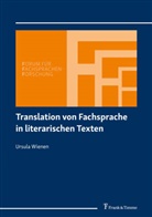 Ursula Wienen - Translation von Fachsprache in literarischen Texten