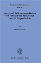 Dimitrij Voronov - Innen- und Außenkommunikation von Vorstand und Aufsichtsrat einer Aktiengesellschaft