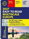 Philip's Maps - Philip's 2027 Easy to Read Multiscale Road Atlas of Europe