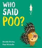 Saskia Gwinn, Gwinn Saskia, Paul Nicholls - Who Said Poo?