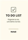 Notaë - To do list