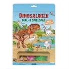 Trötsch Verlag GmbH &amp; Co. KG - TRÖTSCH - Malbuch Dinosaurier Mal- und Spielspaß S1 Malbuch mit Spielzeug| Ab 3 Jahren