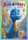 Josef Mickey Müller - Libro da colorare di dinosauri per bambini dai 4 agli 8 anni con 50 adorabili illustrazioni