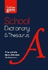 Collins Dictionaries - Gem School Dictionary and Thesaurus