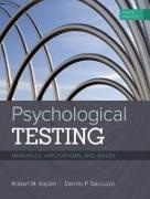 Robert Kaplan, Robert (University of California Kaplan, Dennis Saccuzzo, Dennis (San Diego State University) Saccuzzo - Psychological Testing Principles, Applications, and Issues
