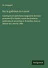 Bougard - Sur la guérison du cancer