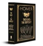 Homer - The Iliad & the Odyssey (Deluxe Hardbound Edition)