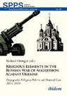 Richard Ottinger, Richard Ottinger, Umland - Religious Elements in the Russian War of Aggression on Ukraine
