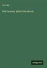 Ch. Pujo - Des tumeurs primitives des os