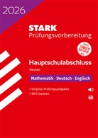 STARK Mathematik, Deutsch, Englisch - Hauptschulabschluss 2026 Hessen - Prüfungsvorbereitung