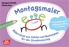 Annegret Gerleit, Liliane Oser - Montagsmaler. Bilderrätsel aus Zahlen und Buchstaben für den Stundeneinstieg