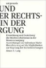 Simon R. Lang - Einordnung und Gestaltung der Rechtsverhältnisse in der Stromversorgung