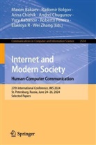 Maxim Bakaev, Radomir Bolgov, Anna Chizhik, Anna Chizhik et al, Andrei Chugunov, Yury Kabanov... - Internet and Modern Society. Human-Computer Communication