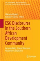 Samuel O Idowu, Mikovhe Maphiri, O Idowu - ESG Disclosures in the Southern African Development Community