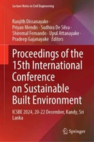 Upul Attanayake, Sudhira De Silva, Sudhira De Silva et al, Ranjith Dissanayake, Shiromal Fernando, Pradeep Gajanayake... - Proceedings of the 15th International Conference on Sustainable Built Environment