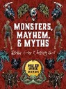 Editors of Chartwell Books - Monsters, Mayhem, and Myths Sticker, Color & Activity Book