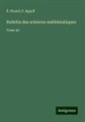 P. Appell, É. Picard - Bulletin des sciences mathématiques
