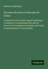 Alphonse Dupasquier - Des eaux de source et des eaux de rivière