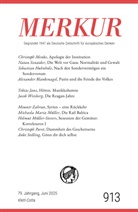 Christian Demand, Knörer, Ekkehard Knörer - MERKUR 6/2025, Jg.79