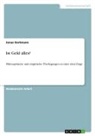 Jonas Hartmann - Ist Geld alles?