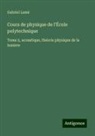 Gabriel Lamé - Cours de physique de l'École polytechnique