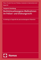 Benjamin Rusteberg - Rechtstreuebezogene Maßnahmen im Polizei- und Ordnungsrecht