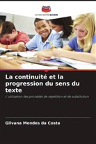Gilvana Mendes da Costa - La continuité et la progression du sens du texte