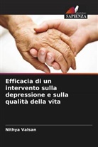 Nithya Valsan - Efficacia di un intervento sulla depressione e sulla qualità della vita