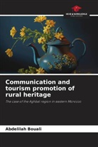 ABDELILAH BOUALI - Communication and tourism promotion of rural heritage