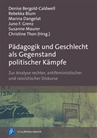 Denise Bergold-Caldwell, Rebekka Blum, Dangela, Marina Dangelat, Juno F. Grenz, Susanne Maurer... - Pädagogik und Geschlecht als Gegenstand politischer Kämpfe